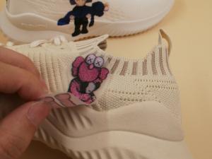 kundenspezifische Aufkleber für den Kalttransferdruck von Schuhen